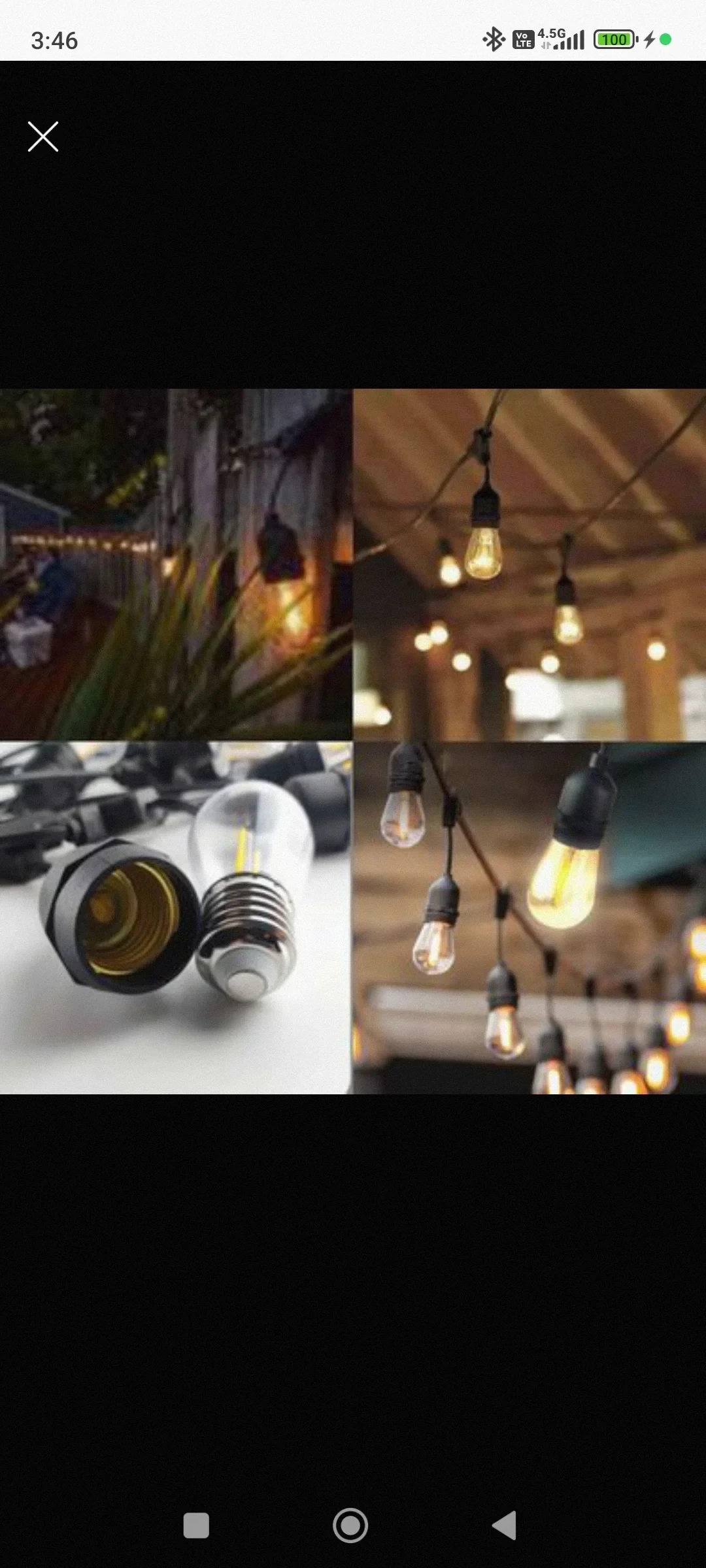 Guirnaldas LED Decorativas Vintage 4w 5