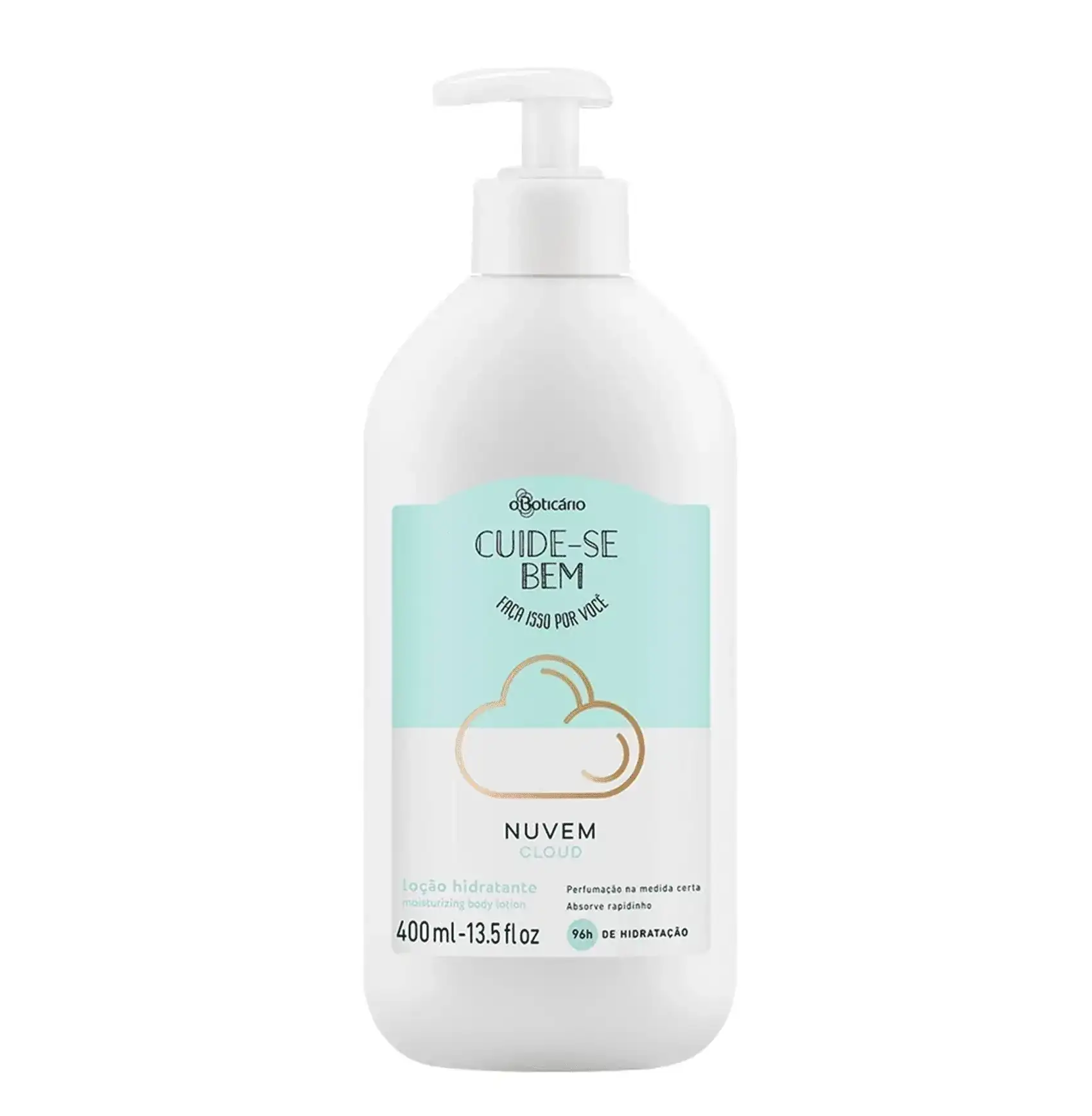 Cuide-se Bem Nuvem Loción Hidratante Corporal, 400ml