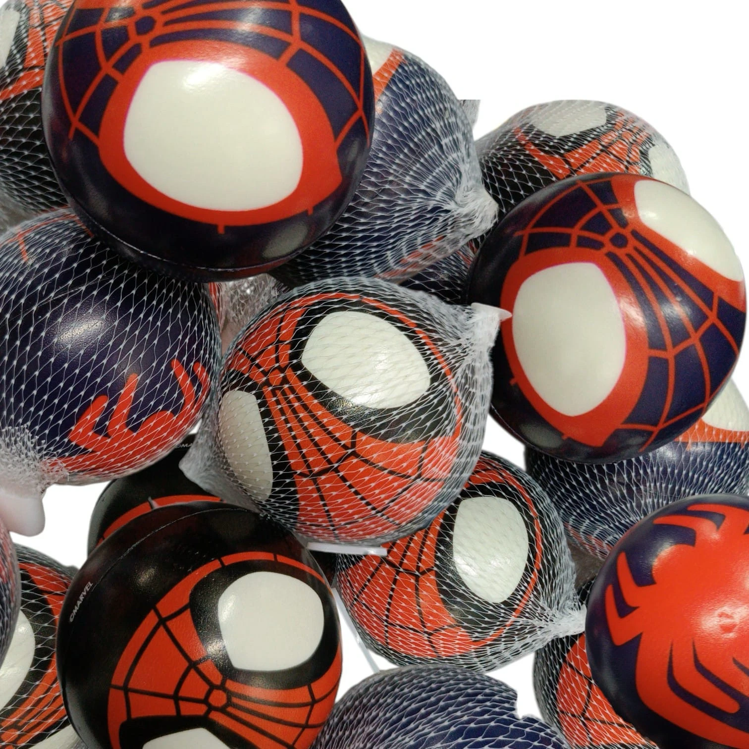 Docena de pelota antiestres spiderman 