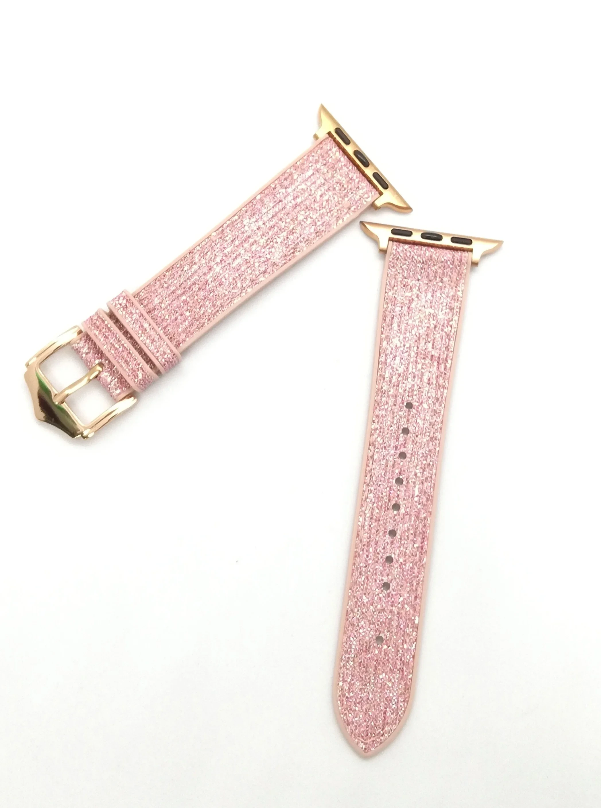 Correa brillante rosa 