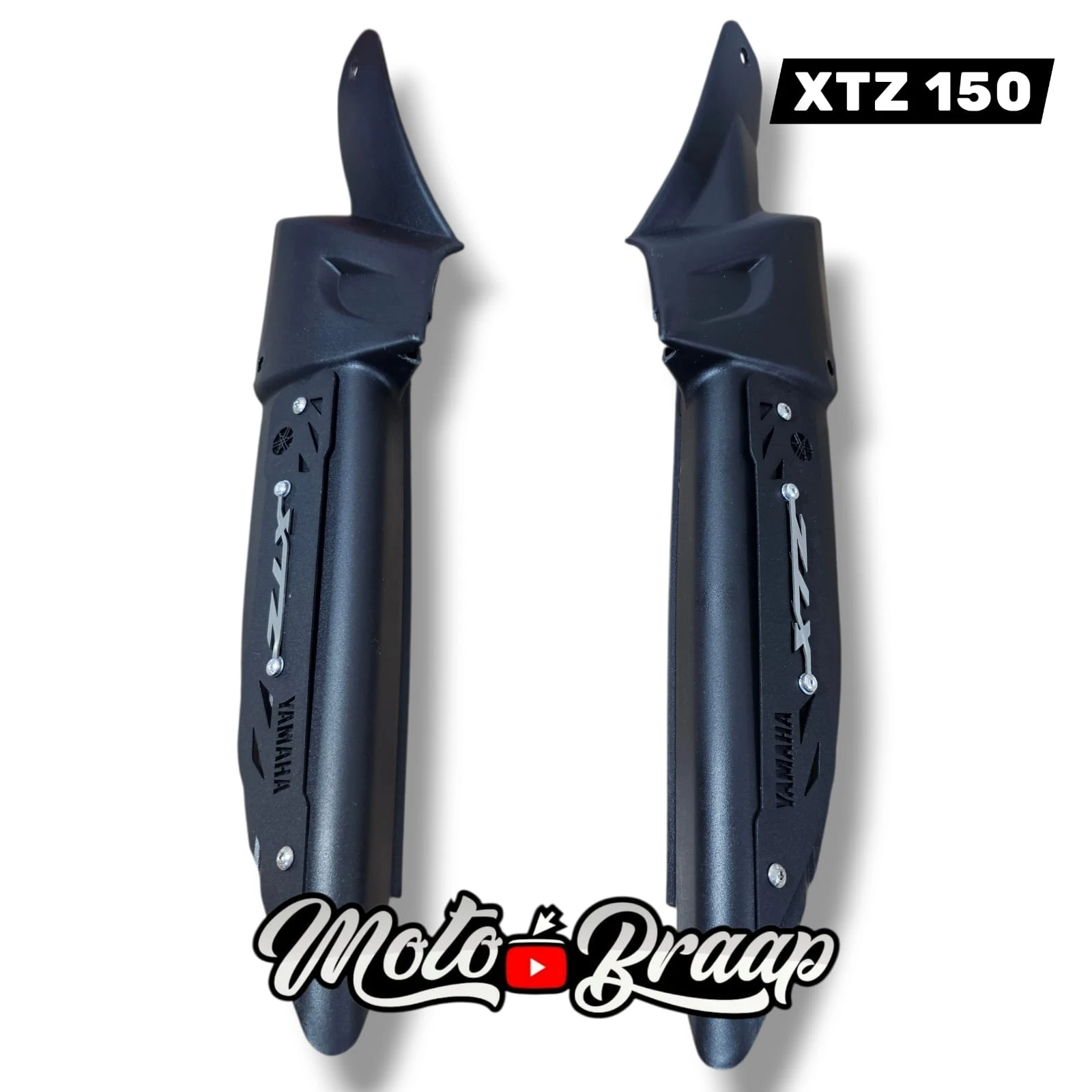 H XTZ 150 Con laminas Negras