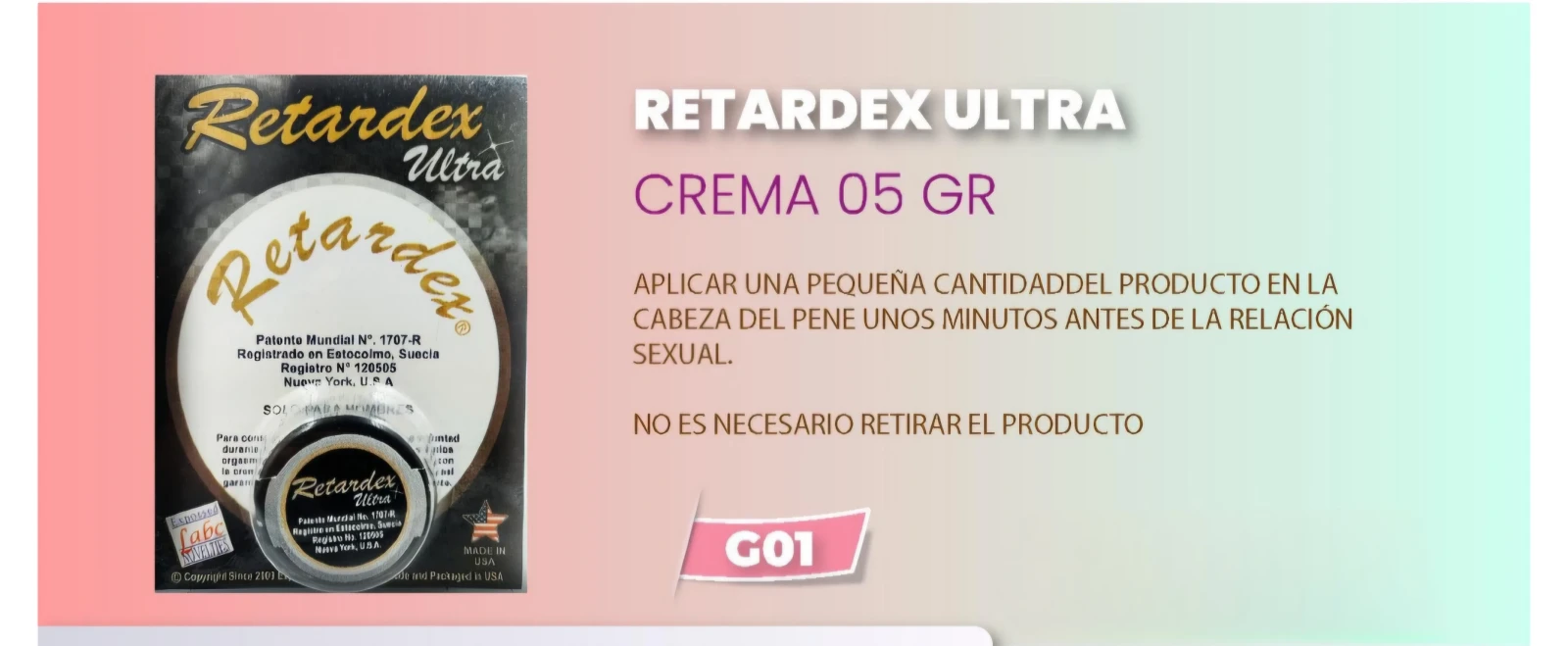 Retardecx Ultra 3