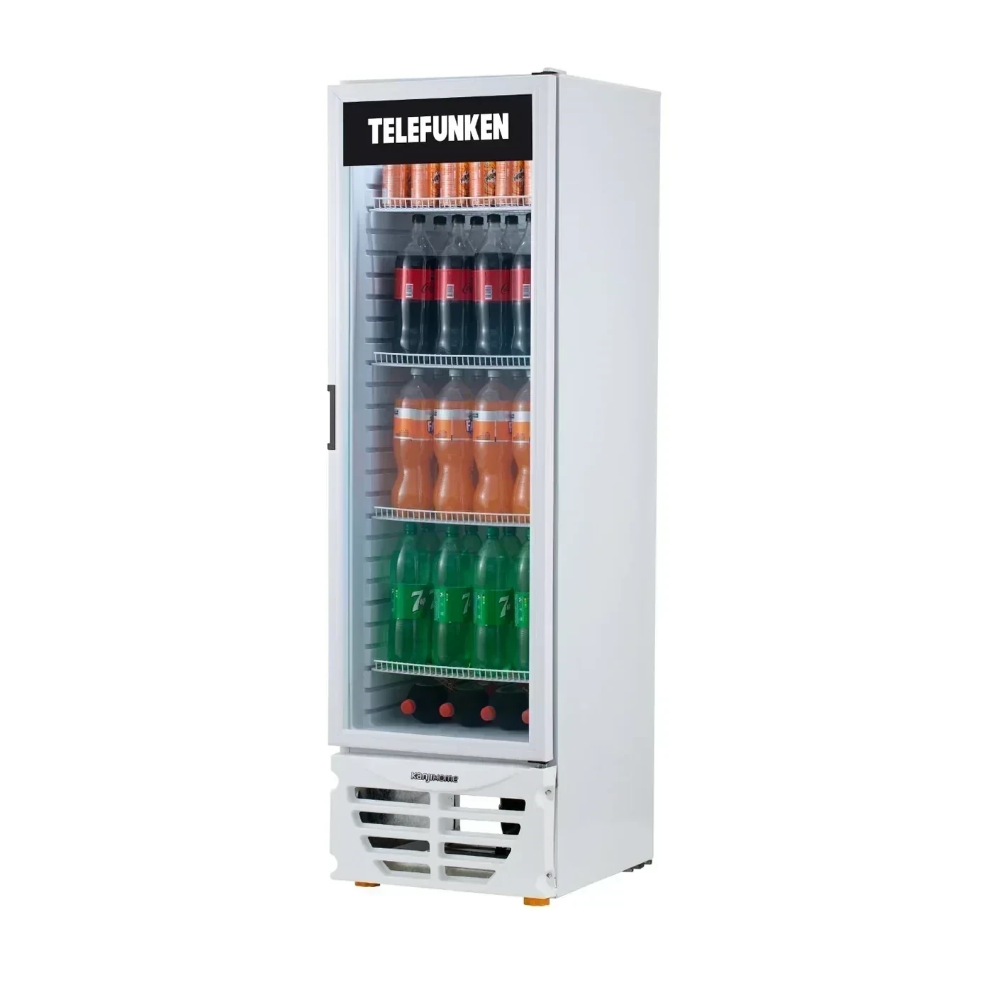 Exhibidora Telefunken 370lts Led Interna.