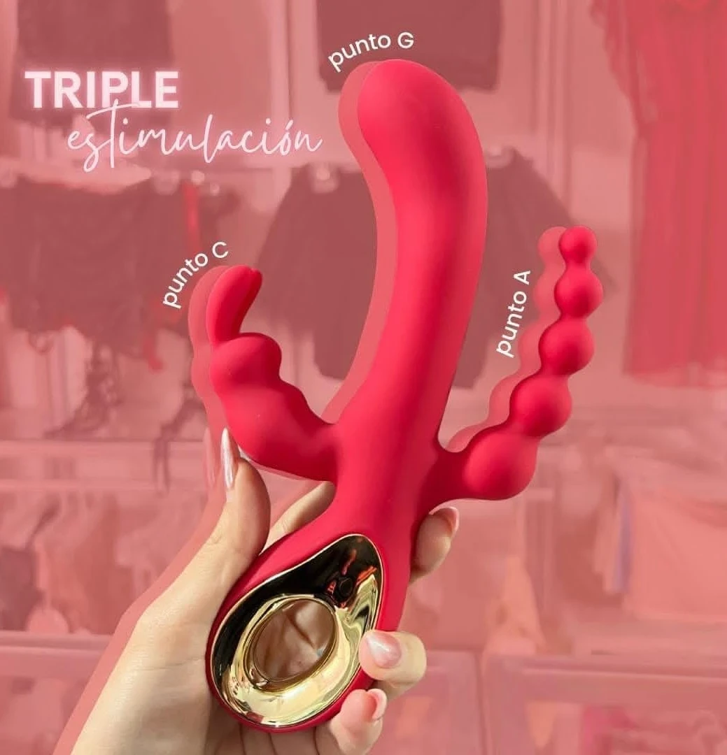 3 en 1 Vibrador Rabbit  4