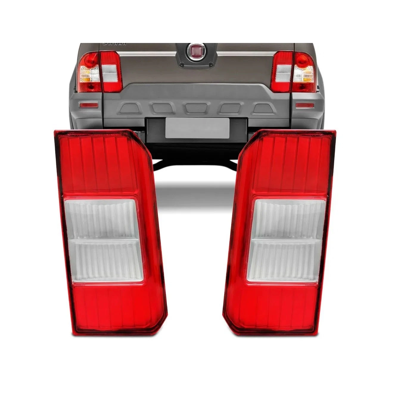 Stop trasero Fiat Strada 2008-2013 Compuerta 255922 / 255822