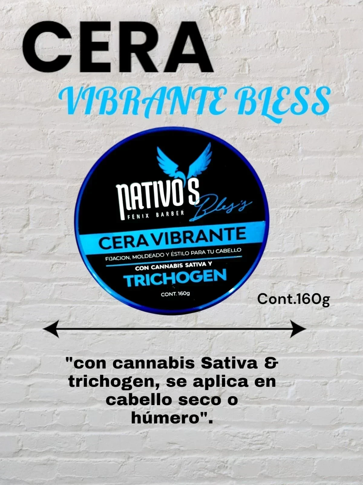 nativos cera cabello vibrante bless