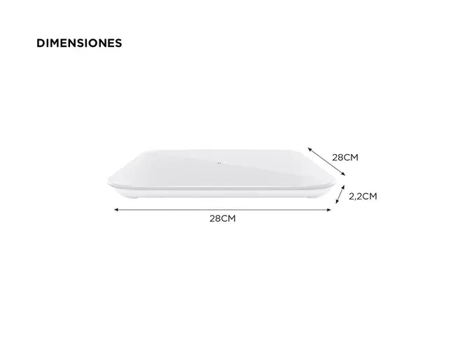 Balanza Digital Xiaomi Scale 2  150kg 3