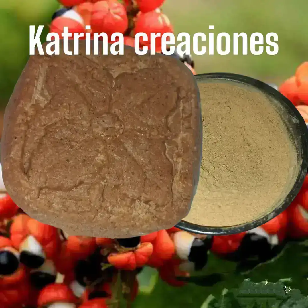 Shampoo solido de guarana y fitoextracto de jengibre.