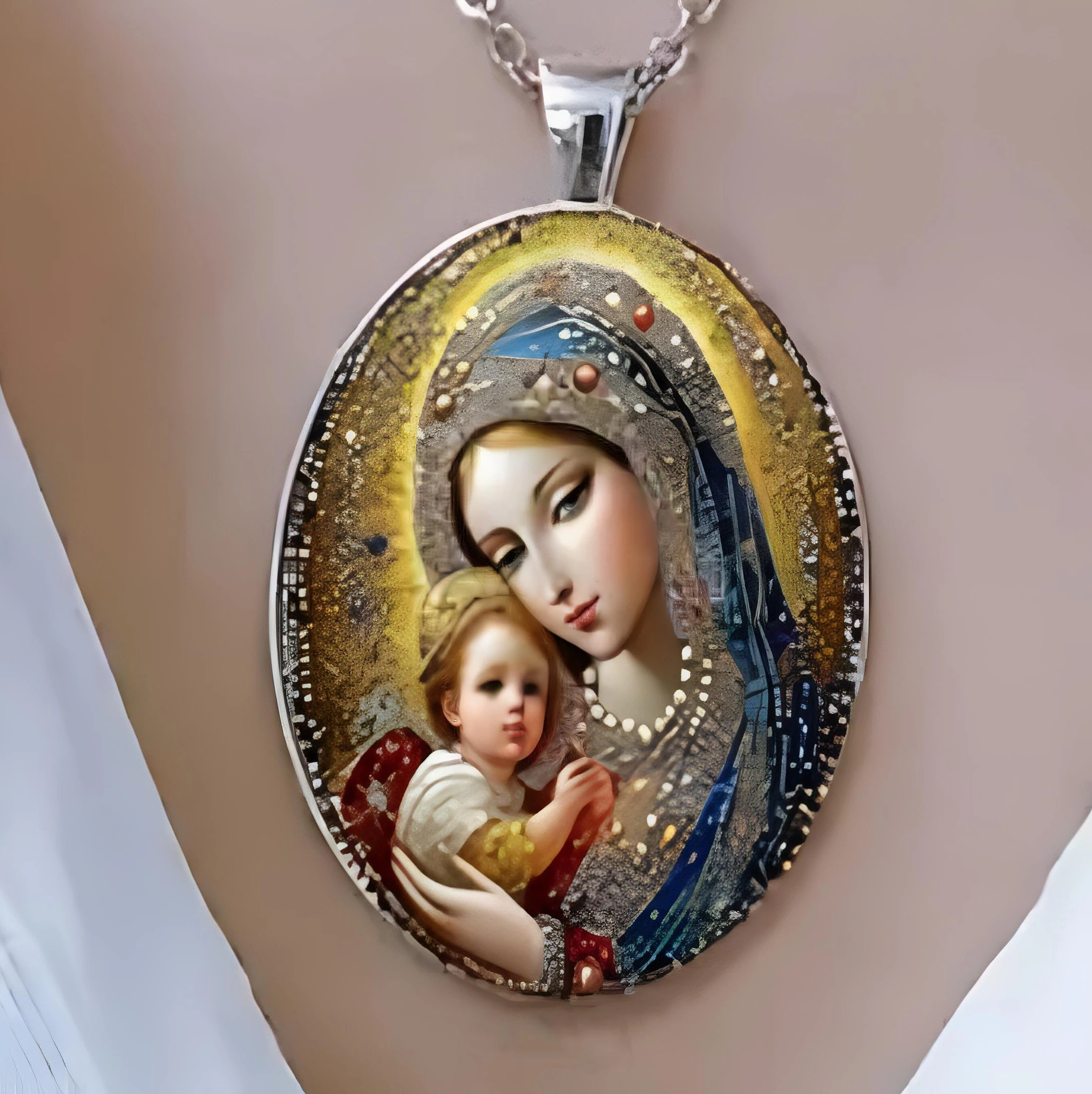 MEDALLÓN PLATA