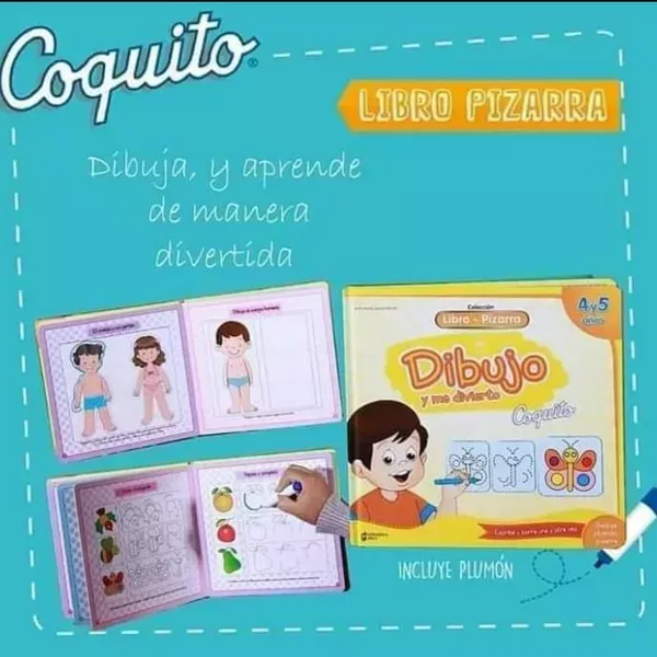 Libro pizarra 4/5 años 4