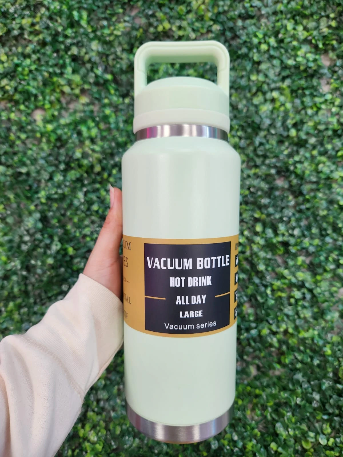 Vacuum Doble Tapa Verde Claro 4
