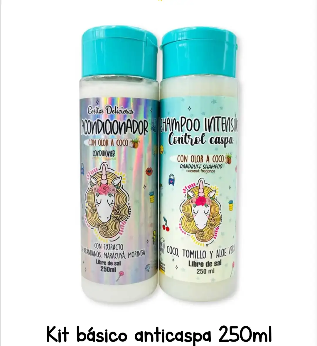 Kit básico anticaspa 250ml