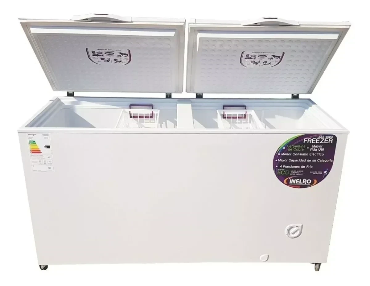 FREEZER INELRO 460 LTS 2 PUERTAS  2