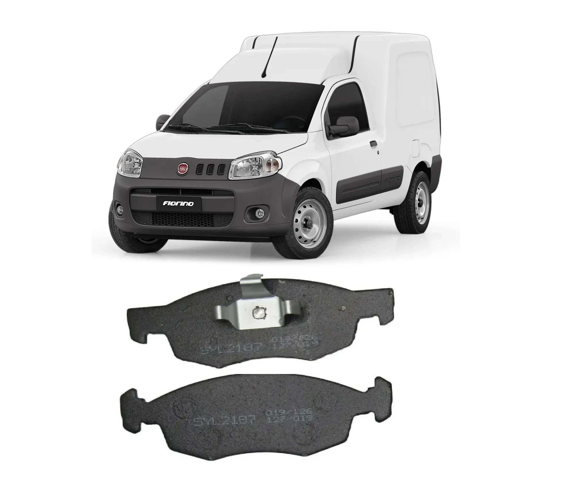 Pastillas Fiat Fiorino / Argo / Punto / Strada / Doblo 2014-2022 SyL 2187