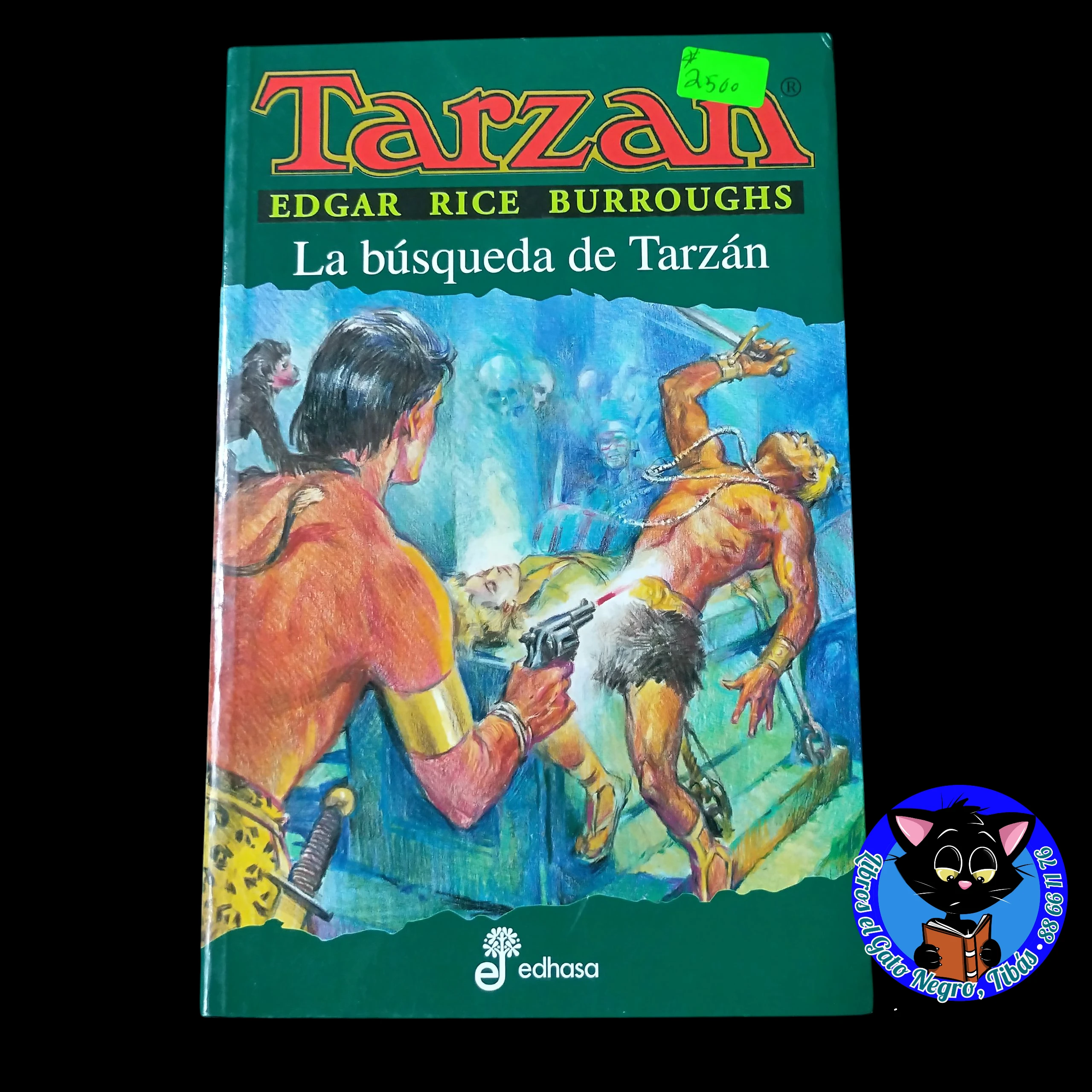 La búsqueda de Tarzán, Edgar Rice Burroughs nuevo 