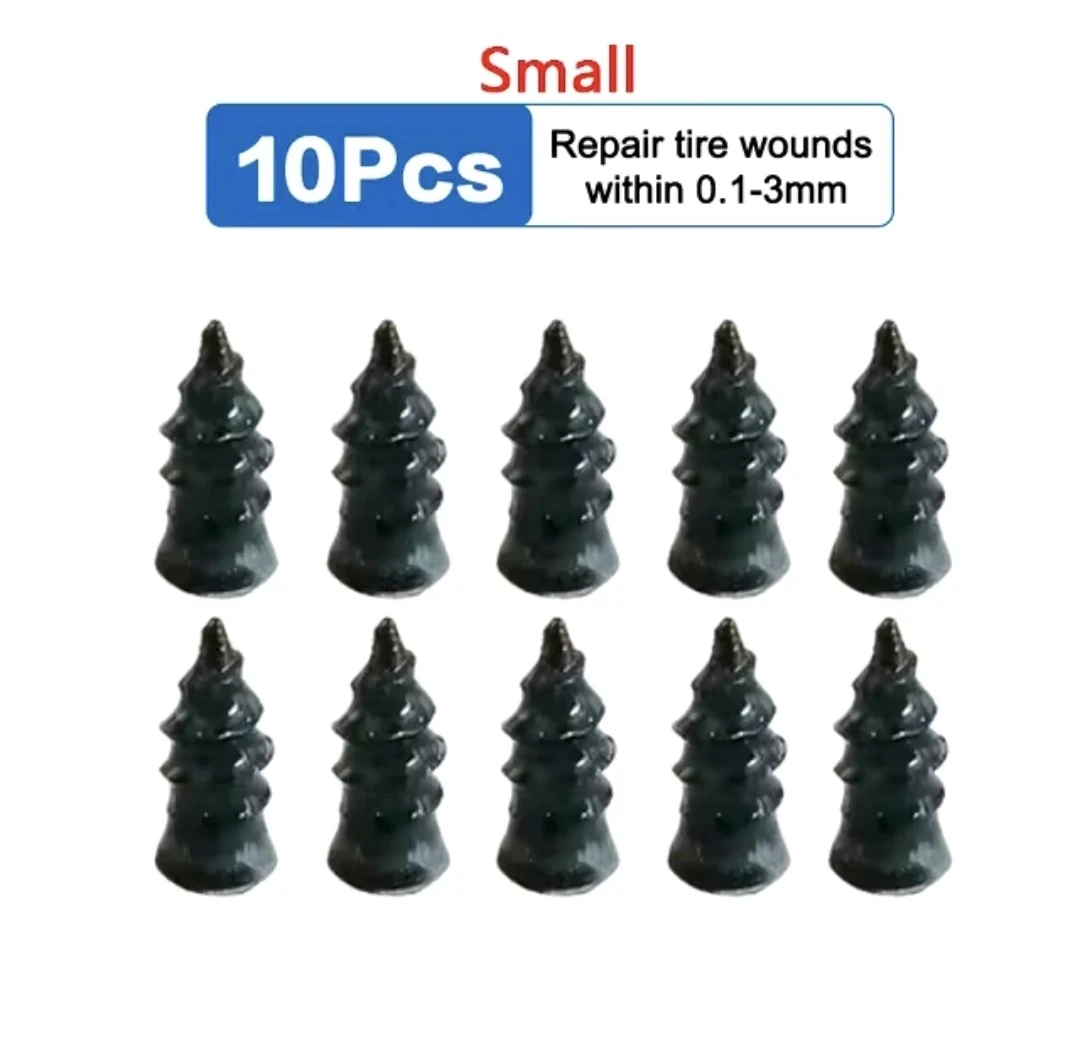 Tornillos autoroscantes de goma para pinchazos x 10unds 5