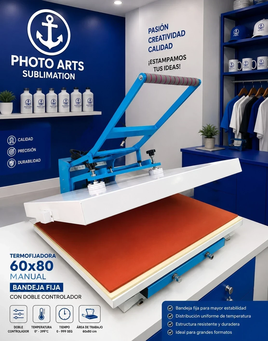 Termofijadora 60x80  