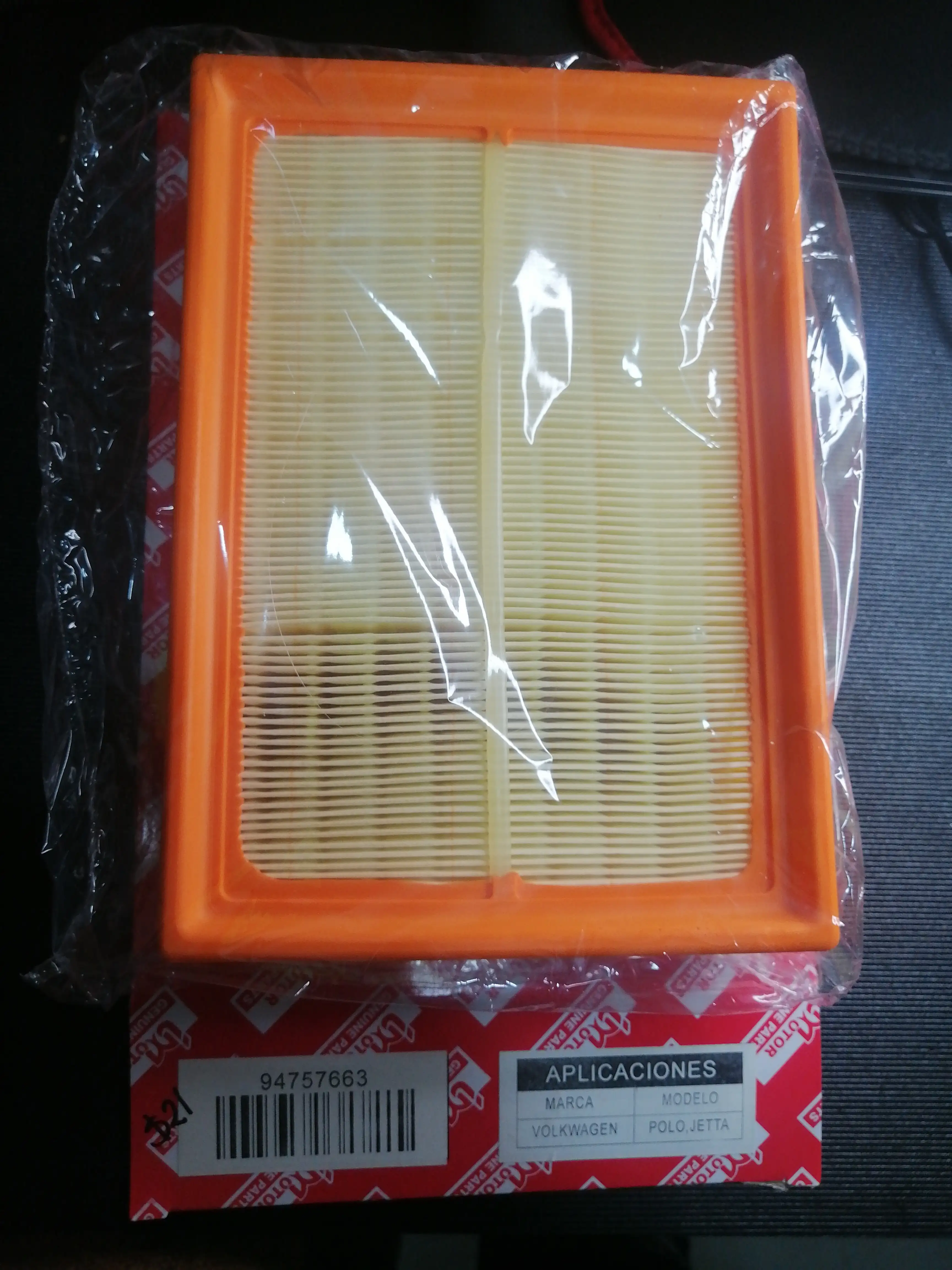 Filtro de Aire Volwasgen Polo, Jetta