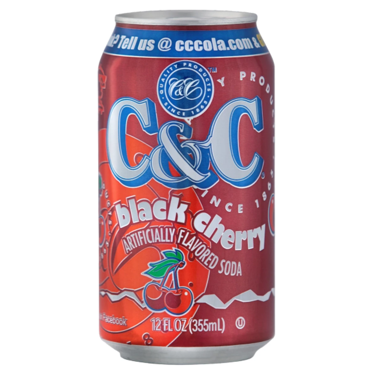 C&C BLACK CHERRY 355 ML