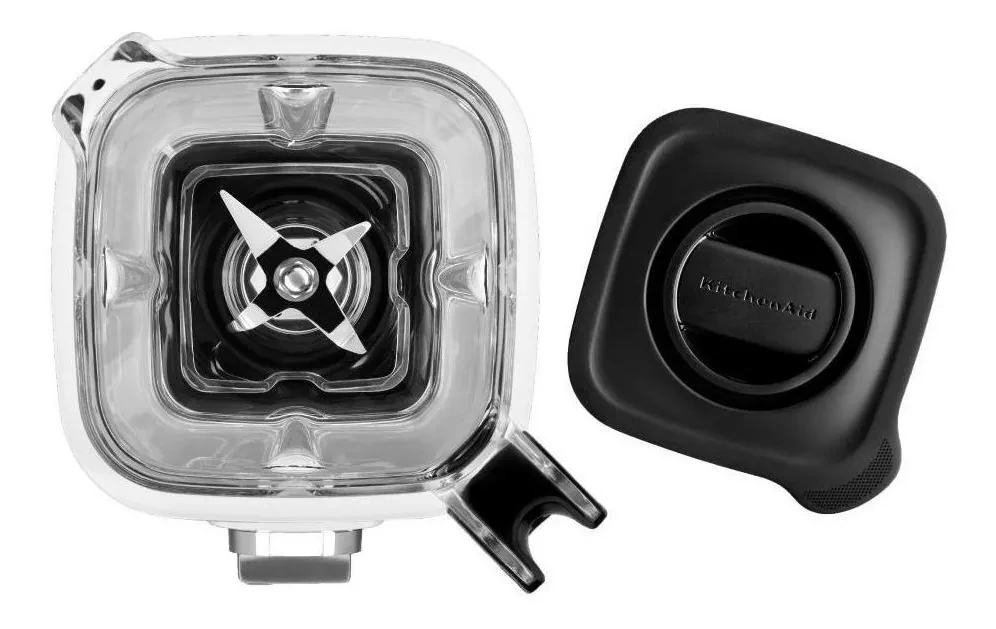 Licuadora KitchenAid LKSB4026RER 1.4 L roja con jarra de vidrio 220V 2