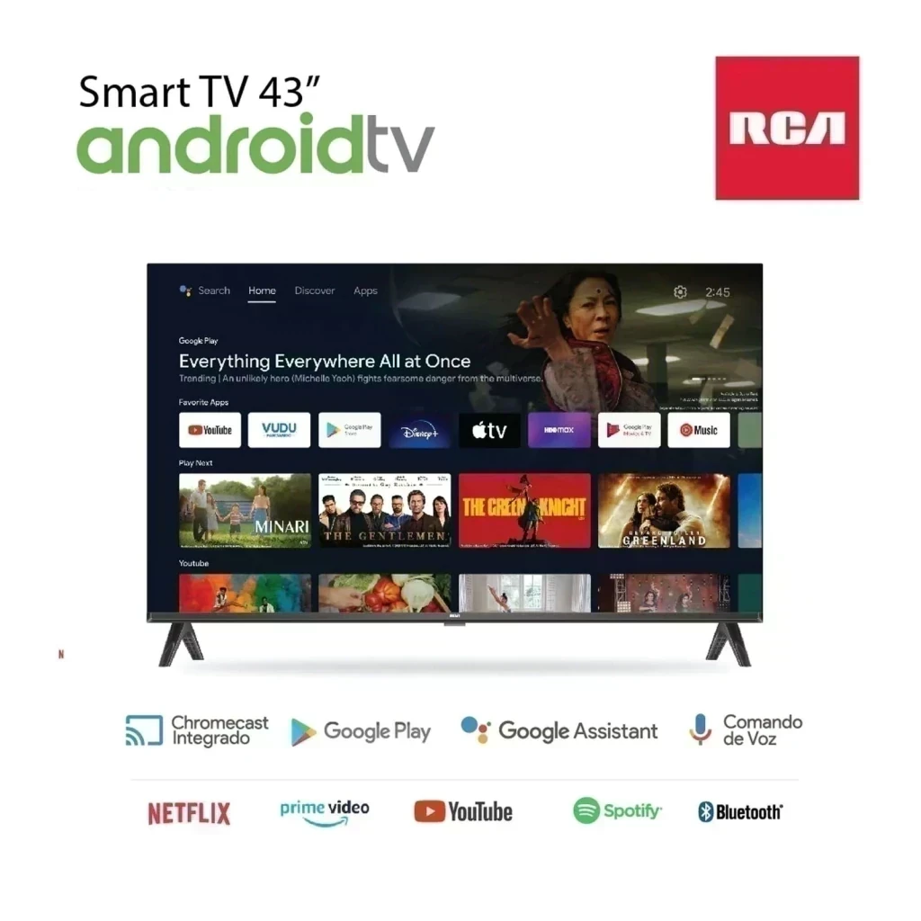 SMART TV RCA 43" C/ANDROID 