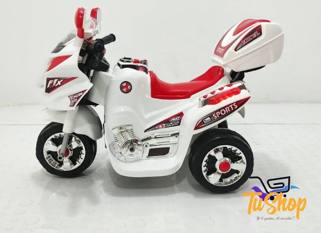 Moto Electrica 1 a 4 Años 8