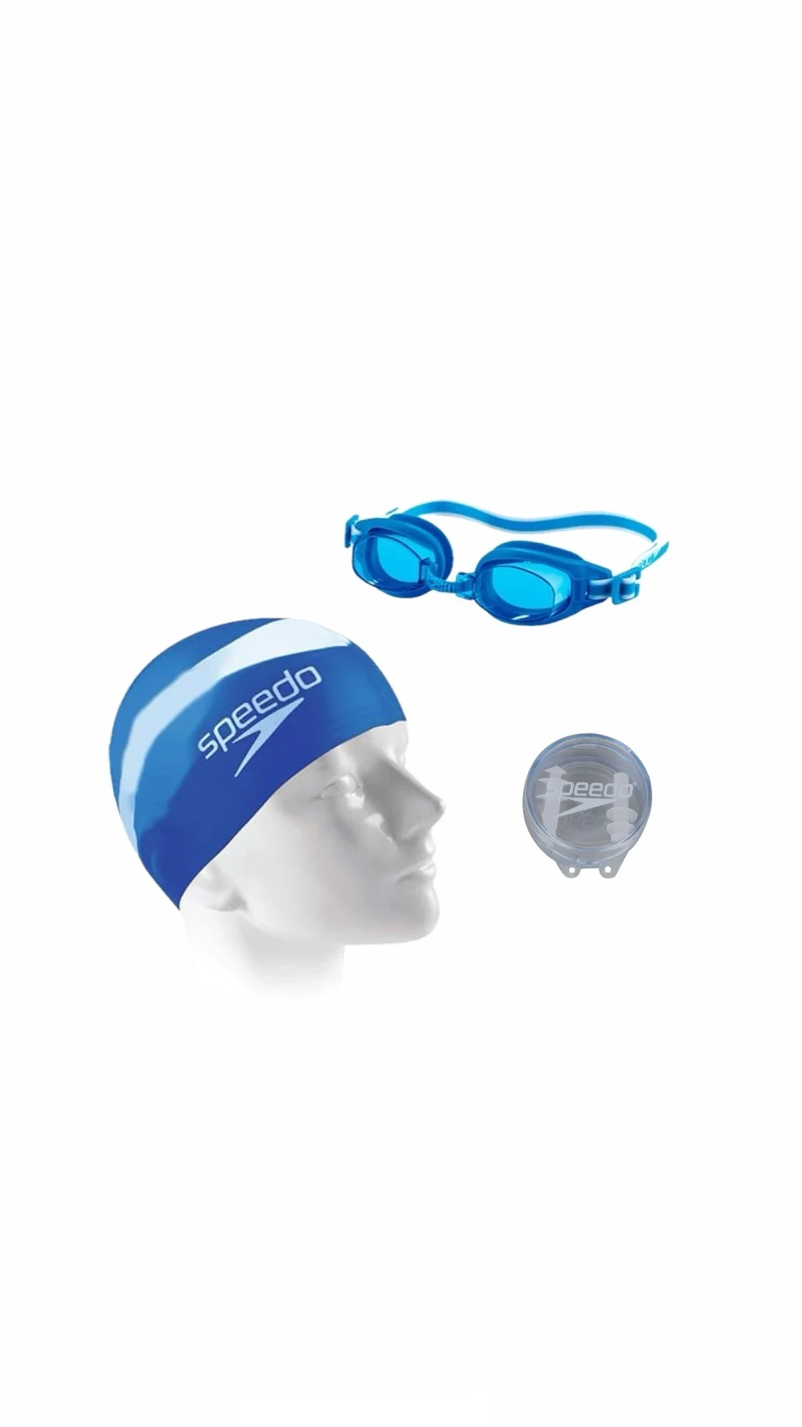 KIT NATAÇÃO SPEEDO ADULTO SWIN  2