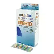 CONGESTEX X 60 CAP CETIRIZI+IBUP+FENILEFRINA NOVAMED