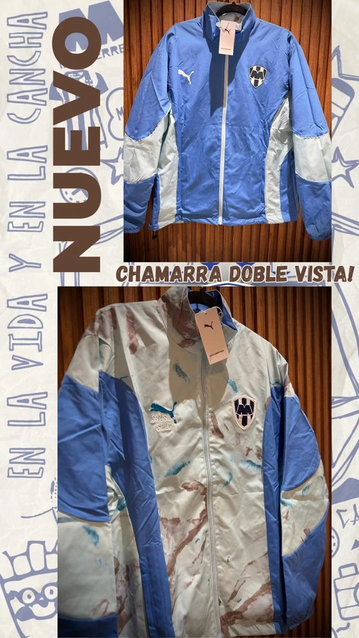 Chamarra Rayados Doble Vista Kids Super 3