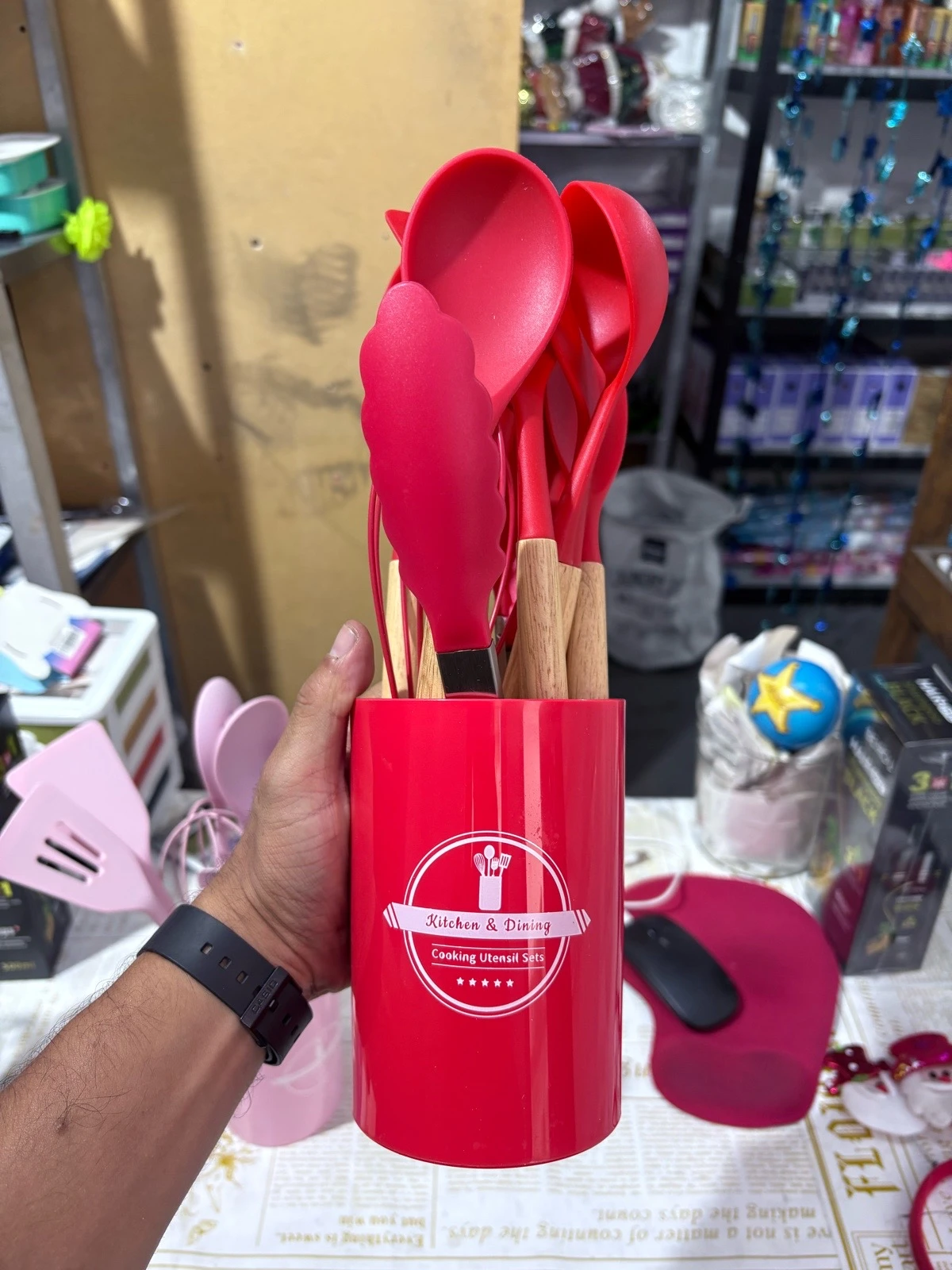 set de 12 utensilios de silicona  5