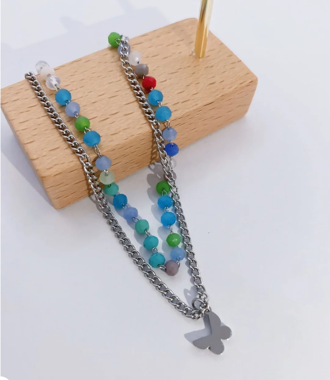 Pulsera colores mariposa  2