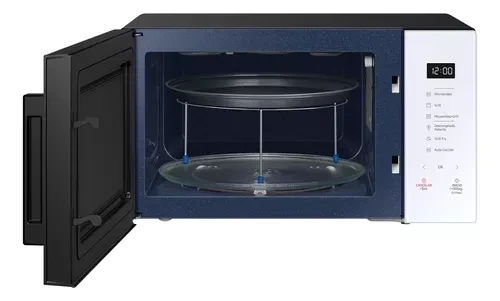 Microondas SAMSUNG C/Grill 30Lts. Blanco/Negro MG30T5019CW 2