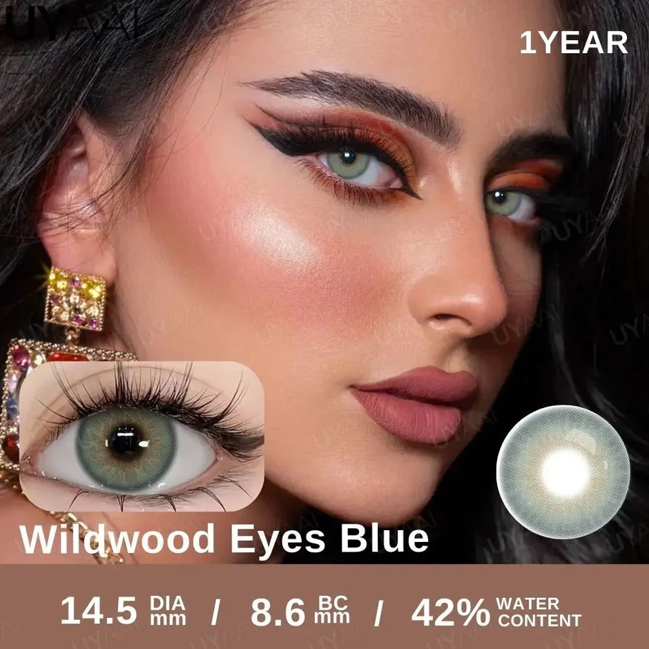 Lentes de contacto - Referencia: WILDWOOD EYES BLUE