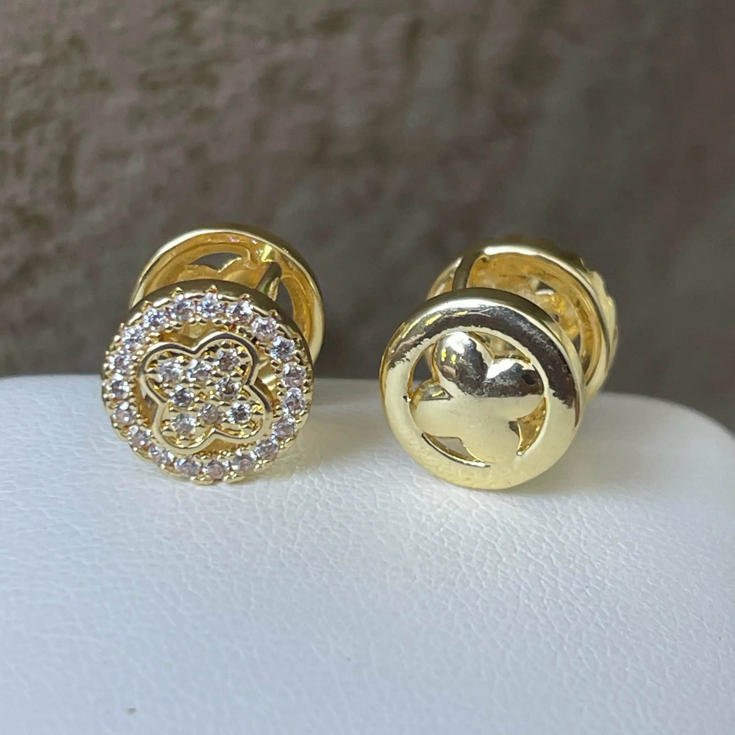 ARETES DOBLE FAZ TREBOL