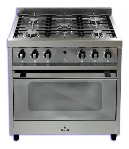 Cocina Morelli Zafira 900 5 Hornallas 90CM T/Vidrio 2