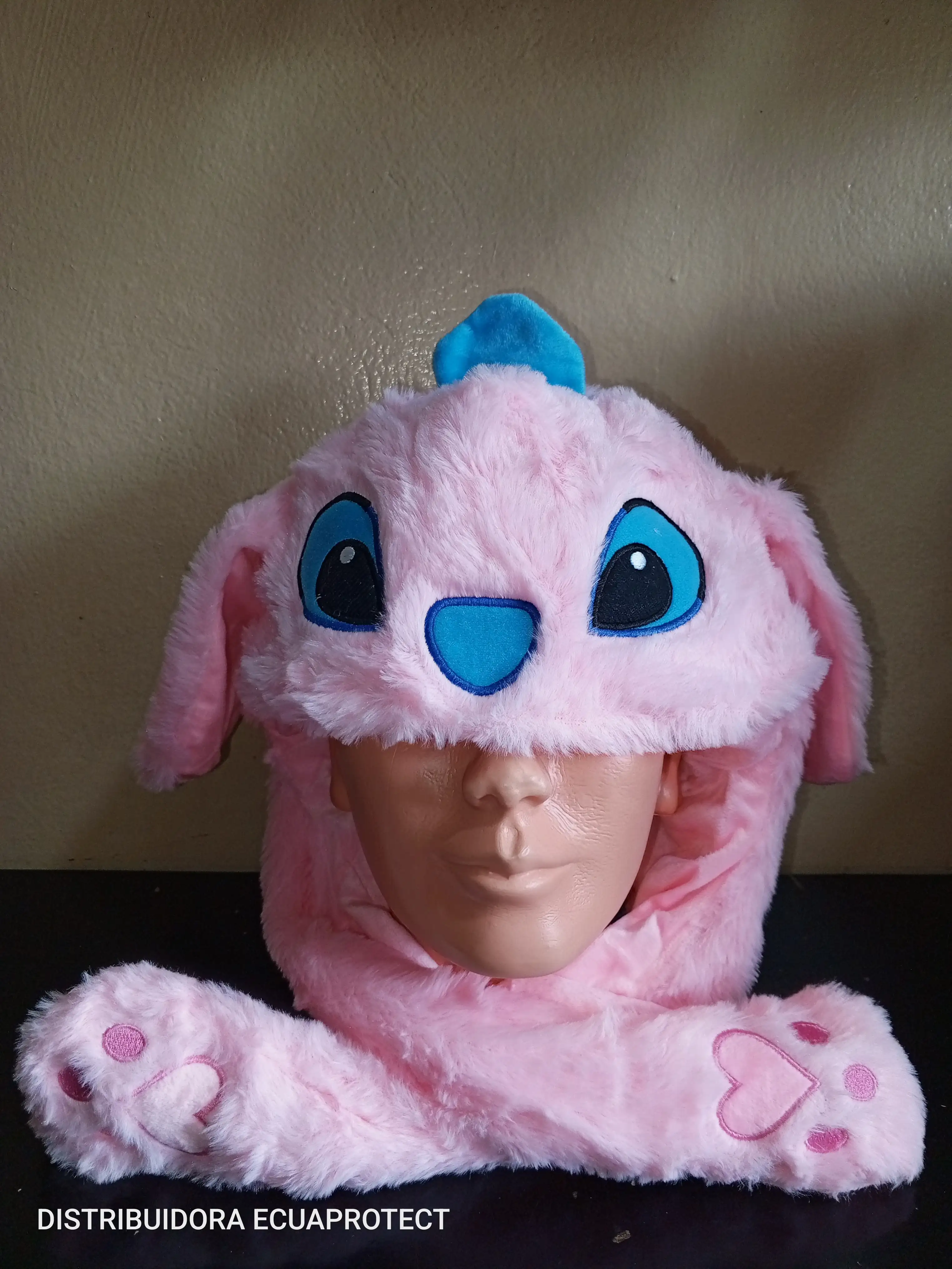 GORRO STITCH ROSADO 🏝️