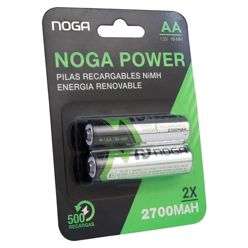 Pila AA RECARGABLE NOGA 2700mah