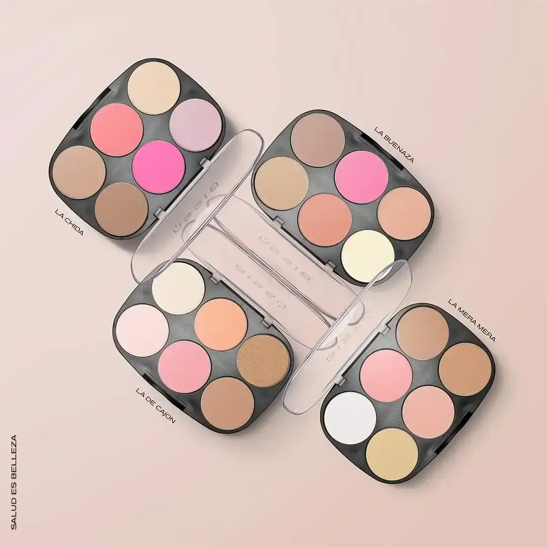 Paleta de rubores bissu 10