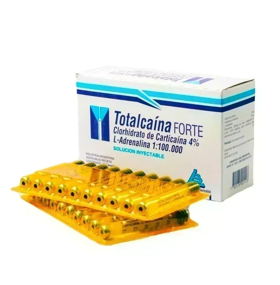 ANESTESIA TOTALCAINA CART FTE X50
