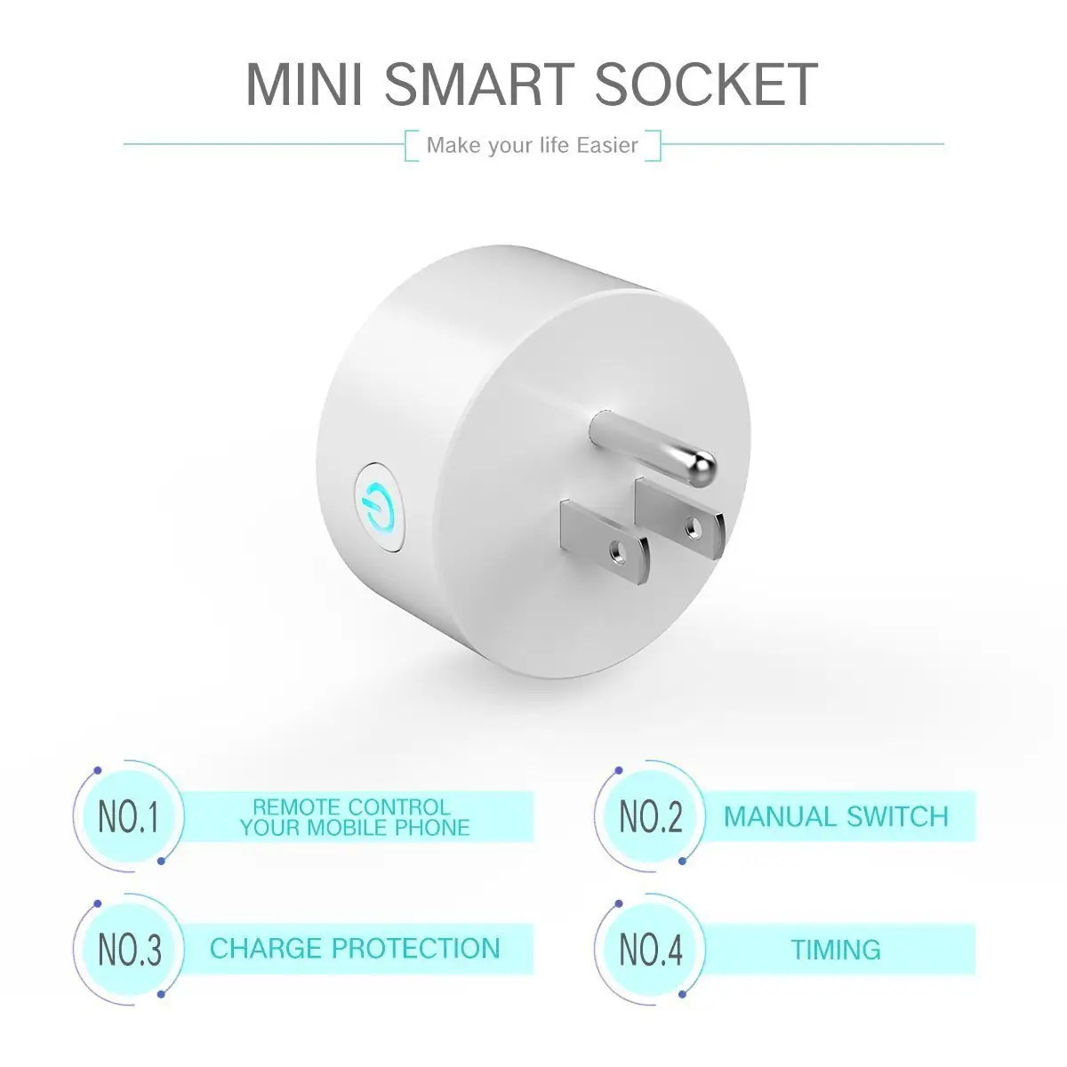 Smart Plug Wifi Contacto Inteligente  2