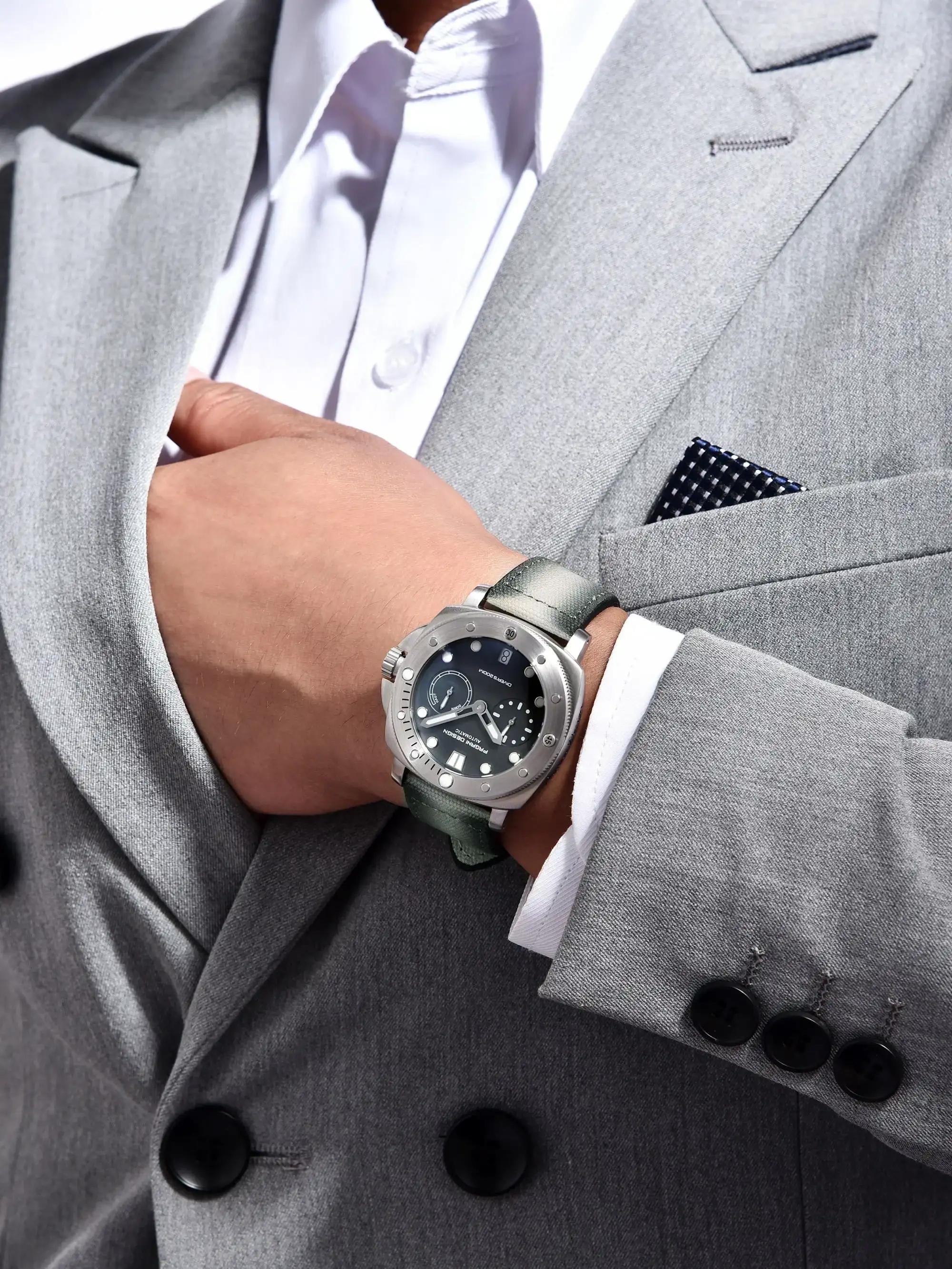 GIOIO reloj de Cuarzo analogo de hombre. 7