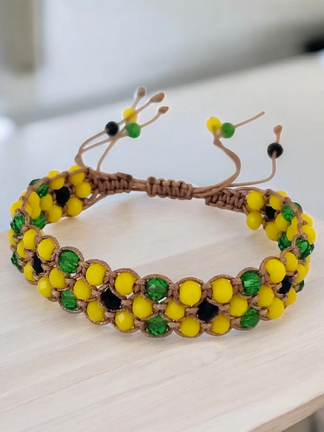 Pulsera Girasoles 