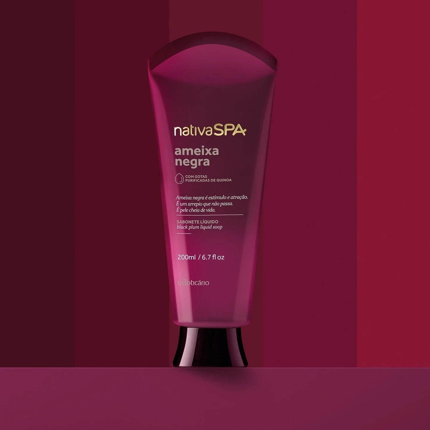 Nativa SPA Jabón Líquido Corporal Ameixa Negra, 200ml 2