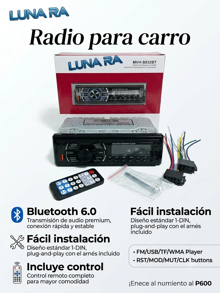Radio para carro 3