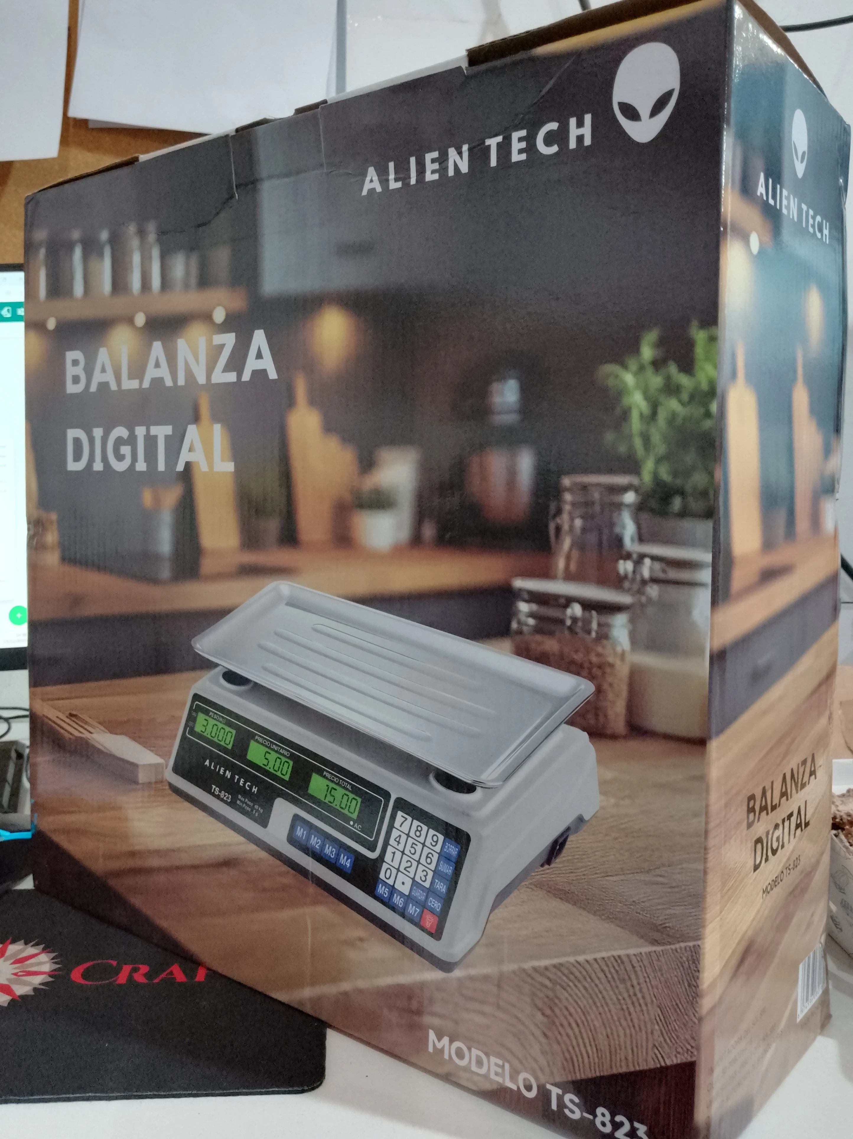 Balanza digital Alien Tech