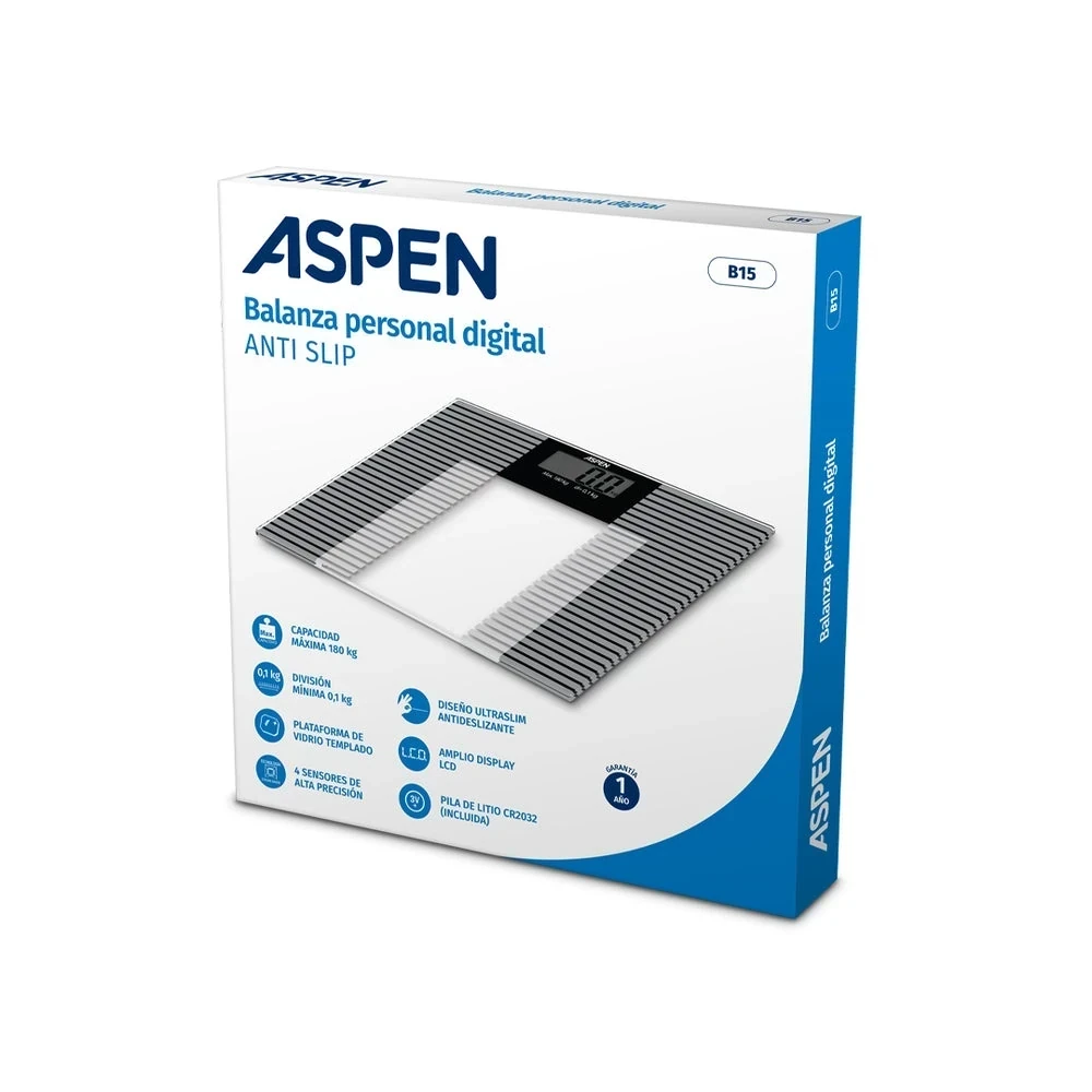 BALANZA ASPEN DIGITAL ANTIDESLIZANTE B15