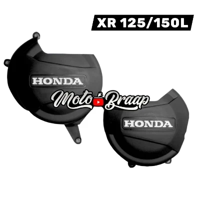 PL XR 125 / PL XR 150 L Combo tapa clutch + tapa volante Negro FT 5184 FT 5192
