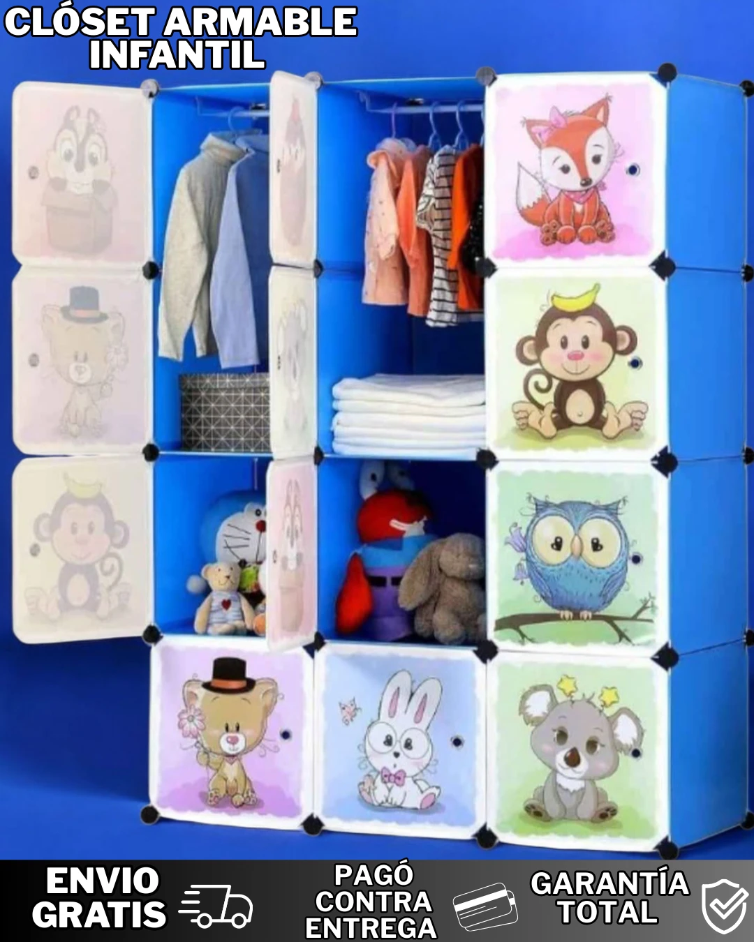CLÓSET ARMABLE INFANTIL GRANDES  2