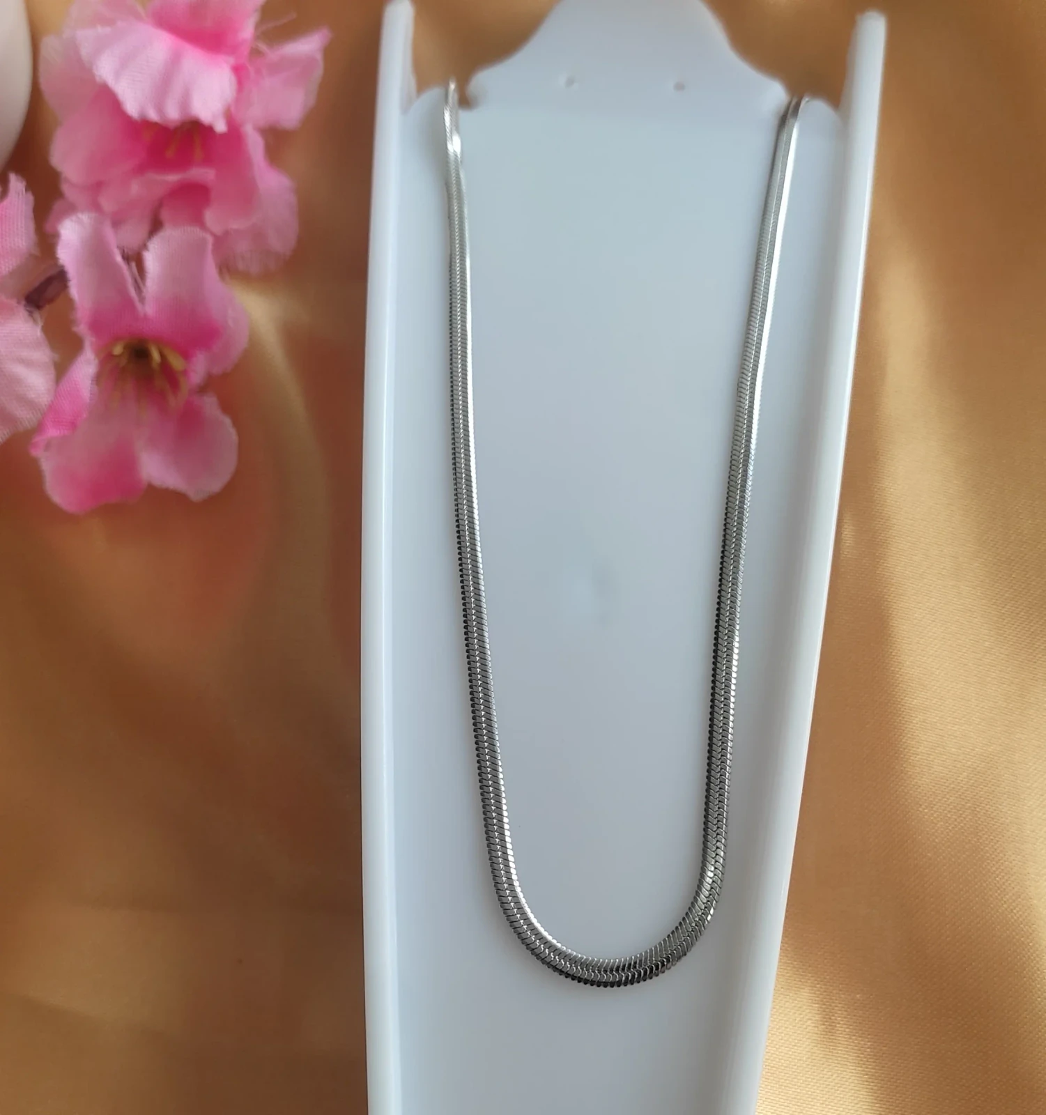 CADENA SILVER SNAKE MEDIANA  2