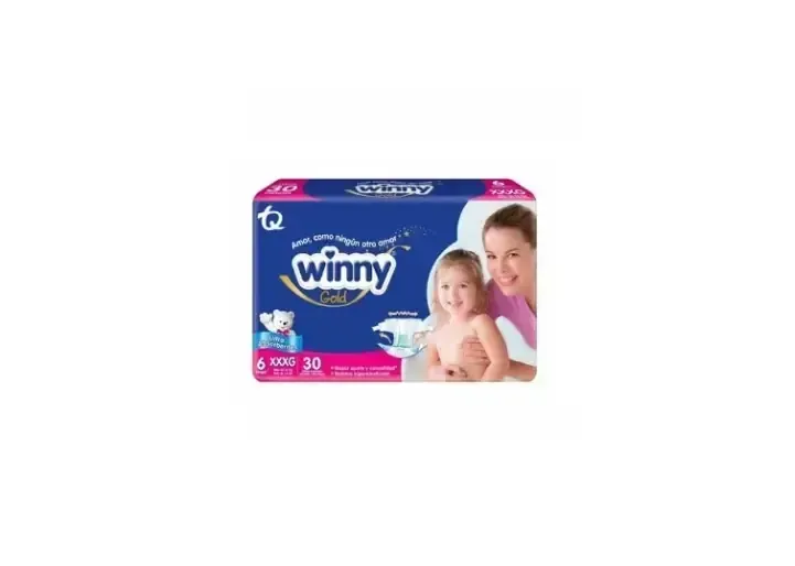 PAÑALES WINNY GOLD 6 X 30
